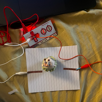 I experimented with using a figurine as a sort of game piece.