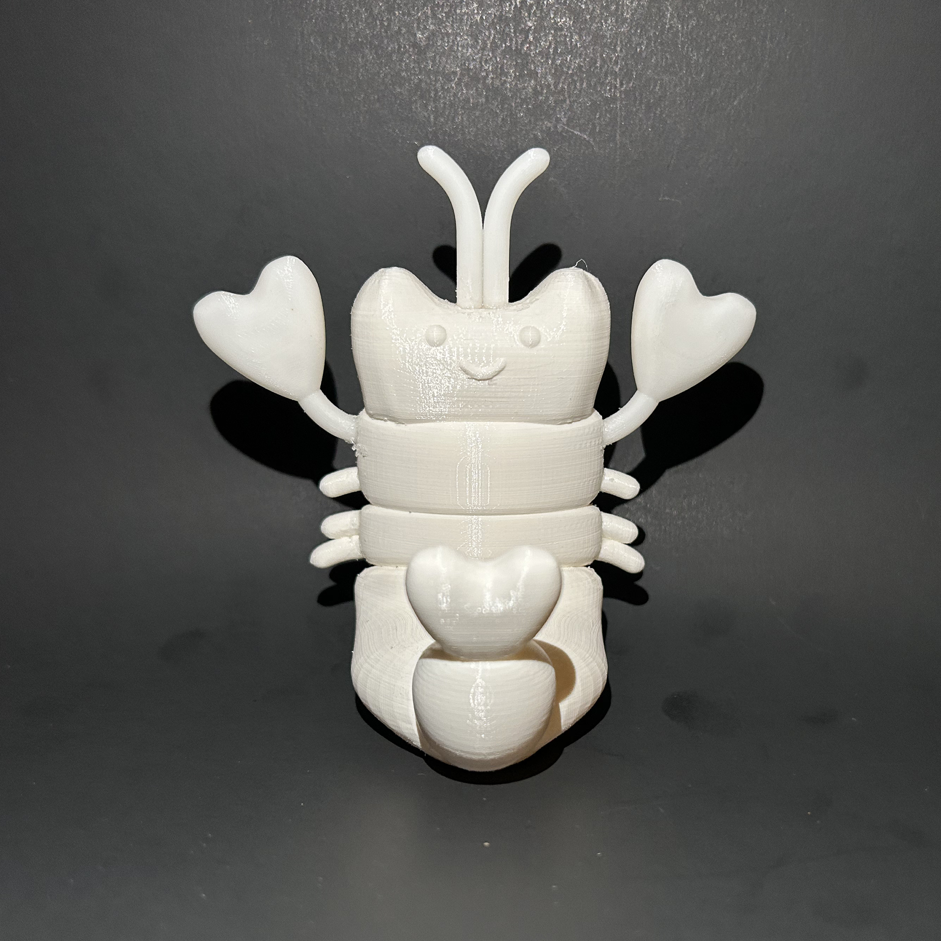 This 3D print is about 11 centimetres in length and took around 8 hours to print.