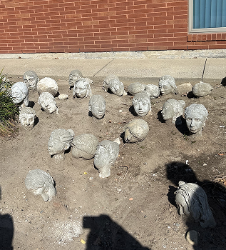 One of my locations from the Spatial Workshop 1, the head garden near the AA building.