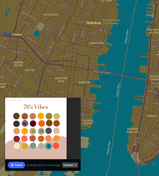 Following Module 2 Tutorial 2, I started by using Cartogram to set my colours.