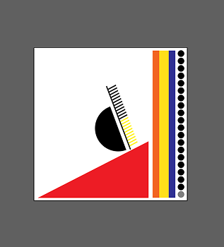 I added black and yellow lines, the amounts correlating with when I wake up and when I go to sleep.